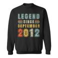 10 Jahre Alte Legende Seit 10 Geburtstag Im September 2012 Sweatshirt