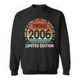 17 Years Old Made In 2006 Limited Edition 17Th Birthday Gift Sweatshirt