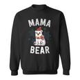 Mama Bear Family Christmas  Polar Bear Holiday Xmas  Men Women Sweatshirt Graphic Print Unisex