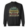 21 Year Old Gifts Vintage 2002 Limited Edition 21St Birthday Sweatshirt