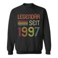 25 Geburtstag Legendär Seit 1997 Geschenk Sweatshirt