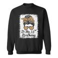 33 Year Old Its My 33Rd Birthday Gifts For Her Leopard Women Men Women Sweatshirt Graphic Print Unisex