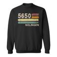 5650 Solingen Retro Postleitzahlen Alte Plz Vintage Sweatshirt