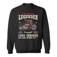 60. Geburtstag Biker Sweatshirt, Motorrad Chopper 1963 Motiv für Männer