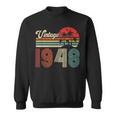 75 Jahre Vintage 1948 Sweatshirt, Retro Geburtstagsgeschenk für Frauen & Männer