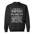 90 Years Old Gift Vintage 1933 Man Myth Legend 90Th Birthday Sweatshirt