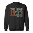 90 Years Old Vintage 1933 90Th Birthday Gifts For Women Men Sweatshirt