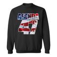 Agenda 47 Patriotic Trump Re-Election Campaign Design Sweatshirt