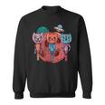 Alien Cat Kitten Extraterrestrisches Haustier Ufo Sweatshirt