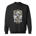 Alisa Name - In Case Of Emergency My Blood Sweatshirt