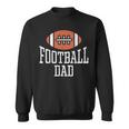 American Football Dad Vintage Game Day Sports Lover Fan Dad Sweatshirt