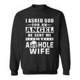 Ask God-Angel-Husband-2 - Mens Standard Sweatshirt