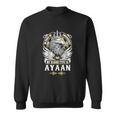 Ayaan Name- In Case Of Emergency My Blood Sweatshirt