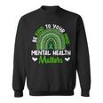 Be Kind To Your Mind Mental Health Awareness Rainbow Womens Sweatshirt