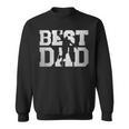 Best Basketball Dad Funny Fathers Day Vintage Men Sports Sweatshirt