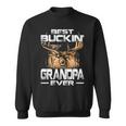 Best Buckin Grandpa Ever Deer Hunting Bucking Father V2 Sweatshirt