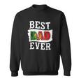 Best Dad Ever Fathers Day Portuguese Flag Portugal Gift For Mens Sweatshirt