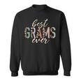 Best Grams Ever Gifts Leopard Print Mothers Day Sweatshirt