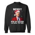 Biden Santa Christmas Merry 4Th Of Easter You Know The Thing Sweatshirt