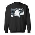 Bird Brave Amerikanische Flagge Sweatshirt