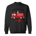 Birthday 4 Year Old Fire Fighter Truck | Firetruck Sweatshirt