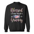 Blessed To Be Called Granny Floral Mothers Day Sweatshirt