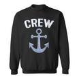 Boating Captain Crew Pontoon Nautical Gift Sailing Anchor Sweatshirt