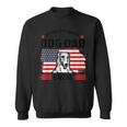 Borzoi Dog Worlds Best Dog Dad Ever Fathers Day Sweatshirt