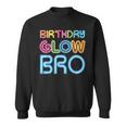 Brother Birthday Glow Clothes Neon Birthday Party Glow Party Sweatshirt