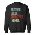 Bruder Onkel Patenvater Legende Onkel Geburtstag Sweatshirt