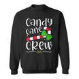 Candy Cane Crew Funny Christmas Candy Lover X-Mas Men Women Sweatshirt Graphic Print Unisex