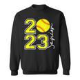 Class Of 2023 Softball Player Senior 23 Seniors Sweatshirt