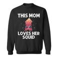 Cool Squid For Mom Mother Octopus Biology Sea Animals Sweatshirt