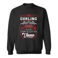 Curling Blood Runs Through My Veins Sweatshirt
