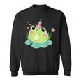Cute Cottagecore Frog Sweatshirt