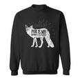 Cute Fox Team Gift Love Foxes Spirit Animal Costume Sweatshirt