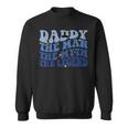 Dad Man The Myth The Legend Retro Groovy Fathers Day Funny Sweatshirt
