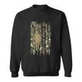 Dad The Man The Myth The Legend Fathers Day Camo Us Flag Sweatshirt