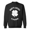 Dad’S Lucky Charm Shamrock Sweatshirt