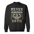 Davis Thing You Wouldnt Understand Family Name Sweatshirt