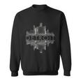 Detroit Mirrored Vintage Skyline Sweatshirt