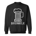 Drunkle Drunk Uncle Beer Gift Gift For Mens Sweatshirt