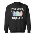 Easter Egg Hunt Squad Funny Happy Hunting Matching Cute Sweatshirt