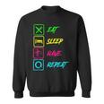 Eat Sleep Rave Repeat - Edm Music Festival Raver Sweatshirt