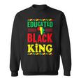 Educated Black King African American Melanin Black History V2 Sweatshirt