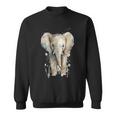 Elephant Watercolor Sweatshirt