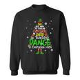 Elf Dance Teacher Best Way Christmas Cheer Is Teaching Dance V3 Men Women Sweatshirt Graphic Print Unisex