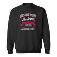 Entschuldigung für die Augenringe - Agricultrice Sweatshirt, Müdes Bauerin Design