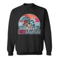 Eva Saurus Funny Personalized DinosaurRex Name Sweatshirt
