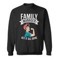 Familienmanager Bekommen Alles Hin Beste Mama Aller Zeiten Sweatshirt